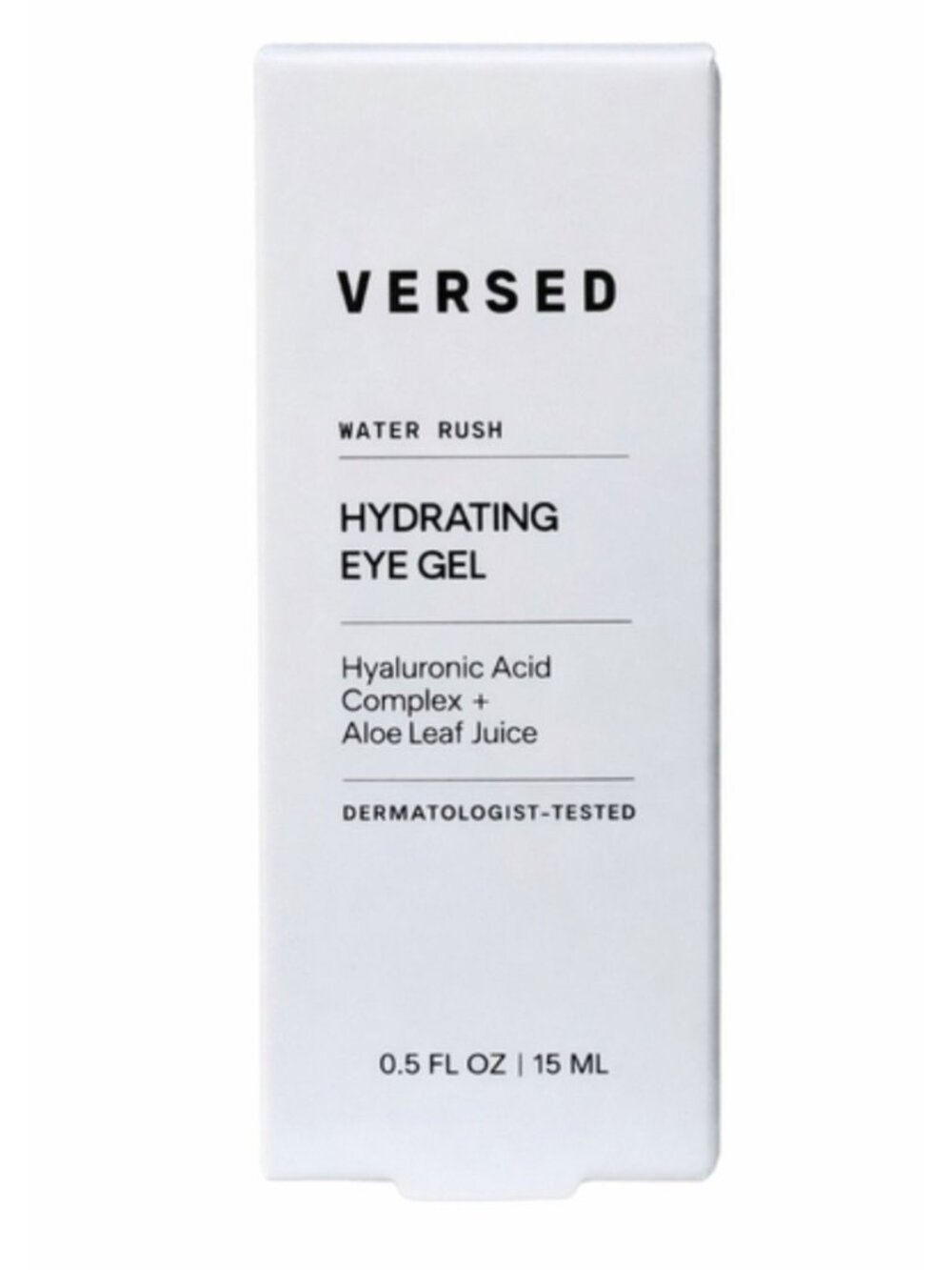 $8 Add-On When Bundled with $7+ Versed Water Rush Hydrating Eye Gel